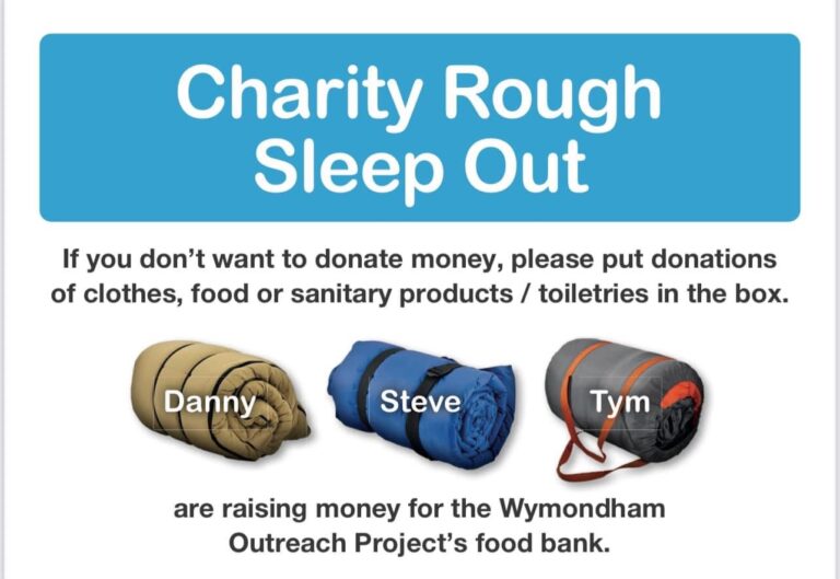 Charity Sleep Out for WCOP ✨🕊️